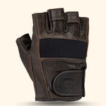 Highway 21 Half Jab Gloves – Padded Memory Foam Palm & Adjustable Cuff