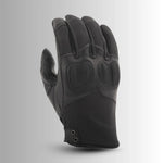 buy Highway 21 Women’s Vixen Leather Motorcycle Gloves – Black riding gloves with protective padding