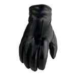 Z1R 938 black leather motorcycle gloves for women – premium riding protection and comfort – available at MotorcycleGloves.com