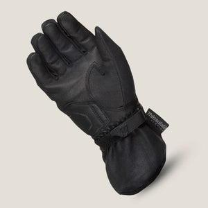 Highway 21 Women's Black Rose Cold-Weather Motorcycle Gloves