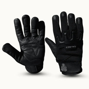 Caliber Men's Textile Motorcycle Gloves with Touch Capability