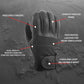 Highway 21 Jab Perforated Touch Screen Black Leather Motorcycle Gloves