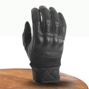 Highway 21 Revolver Leather Motorcycle Gloves