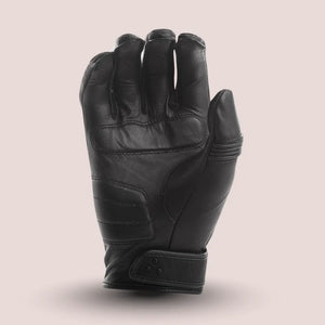 Highway 21 Women's Black Ivy Leather Motorcycle Gloves