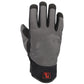 Tourmaster Storm Chaser gloves, top view showcasing wind-resistant softshell and reinforced knuckles.