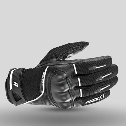 Joe Rocket Super Moto Motorcycle Gloves - Durable Black and Blue Motorcycle Gear
