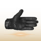 MG Leathers The Scrapper Premium Mid-Length Gloves in Brown and Black Leather — Reinforced Palm & Thumb Overlay