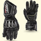 RST TracTech Evo 4 CE Gloves Carbon Knuckle Protector black color front back view with padding stuff