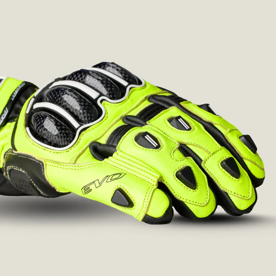 RST TracTech Evo 4 CE Gloves Pre-Curved Fingers Design