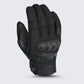 Black Scorpion Women’s Klaw II leather motorcycle gloves displayed on a white background