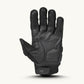 Women's Aero-Flo 2.0 Cortech motorcycle gloves front view with padded palm and breathable mesh