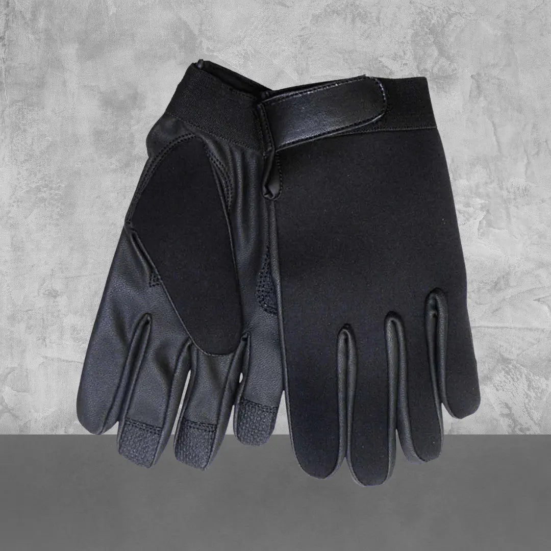 VL461 Women’s Black Neoprene Winter Motorcycle Gloves – Warm and Durable